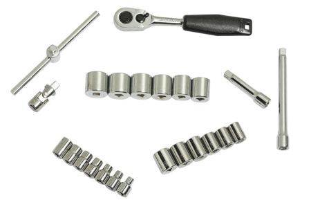 STANLEY 24PC 3/8" DR. SOCKET SET, 6-24MM, 89-035-1 - Image 2